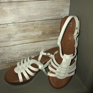 White summer sandals!